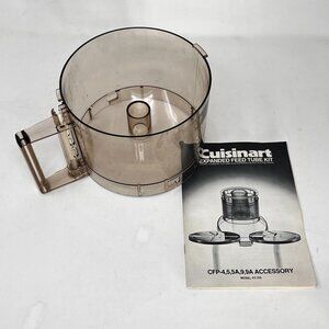 Cuisinart Food Processor FP-631W WORK BOWL w/HANDLE [CFP 4 5 5A 9 9A Accessory]
